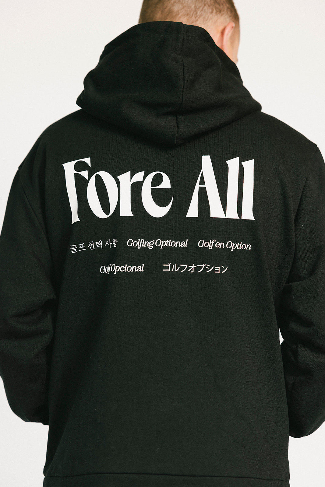 Cph/Golf パーカー FROSTING HOODIE - BLACK - Hoodie_ScorpionKing_DevereuxGo