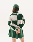 Dorothy Sweater - Green Checkered