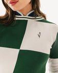 Dorothy Sweater - Green Checkered
