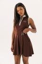 GEORGIA DRESS - BOURBON