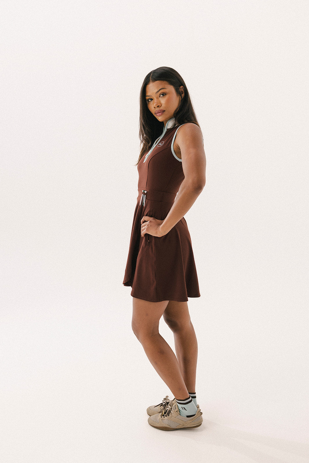 Georgia Dress - Bourbon