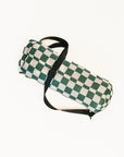 Mother Puffer Cart Blanket - Green Checkered