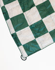 Mother Puffer Cart Blanket - Green Checkered
