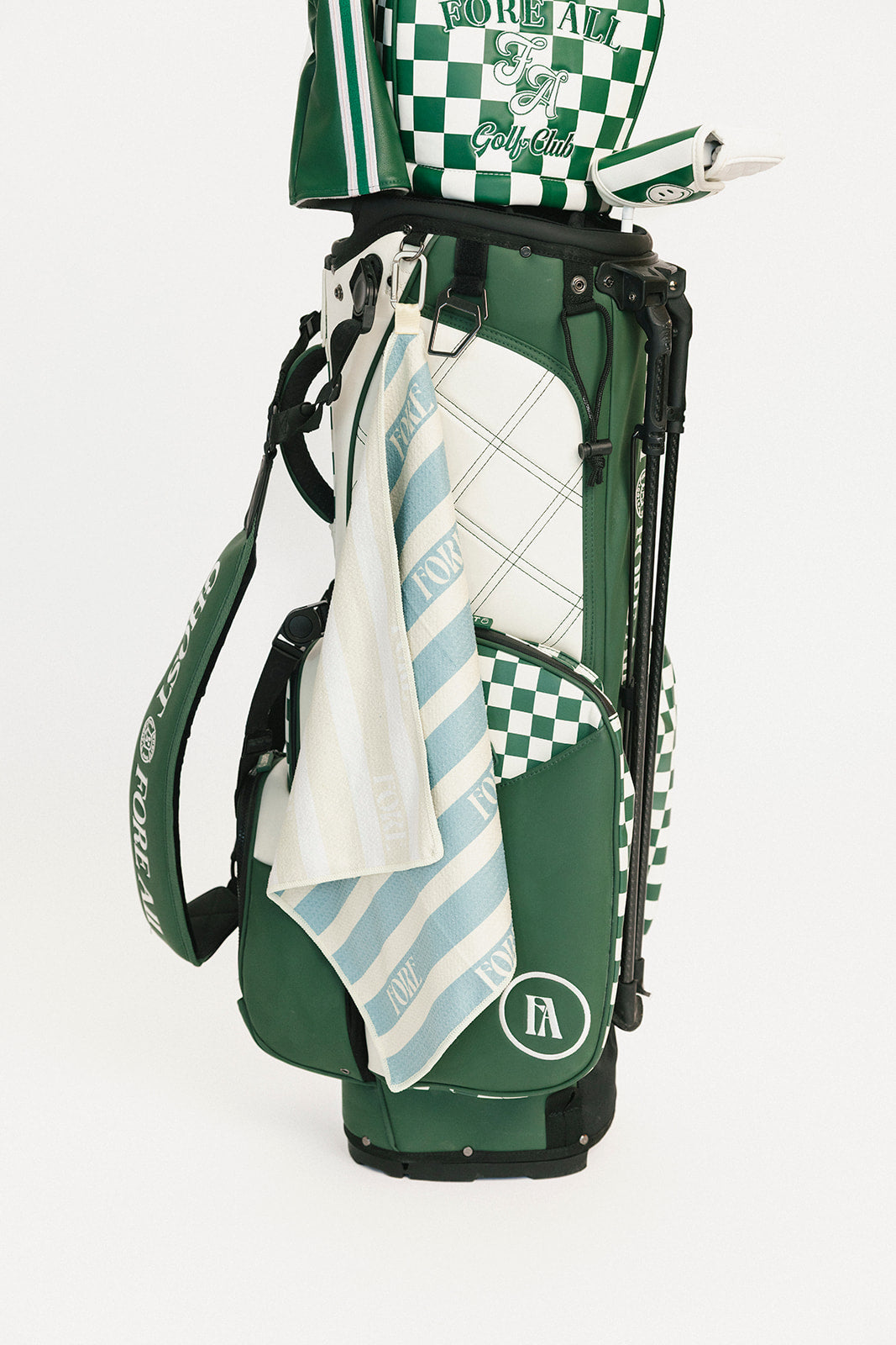 Golf Towel - Angora/White Fore