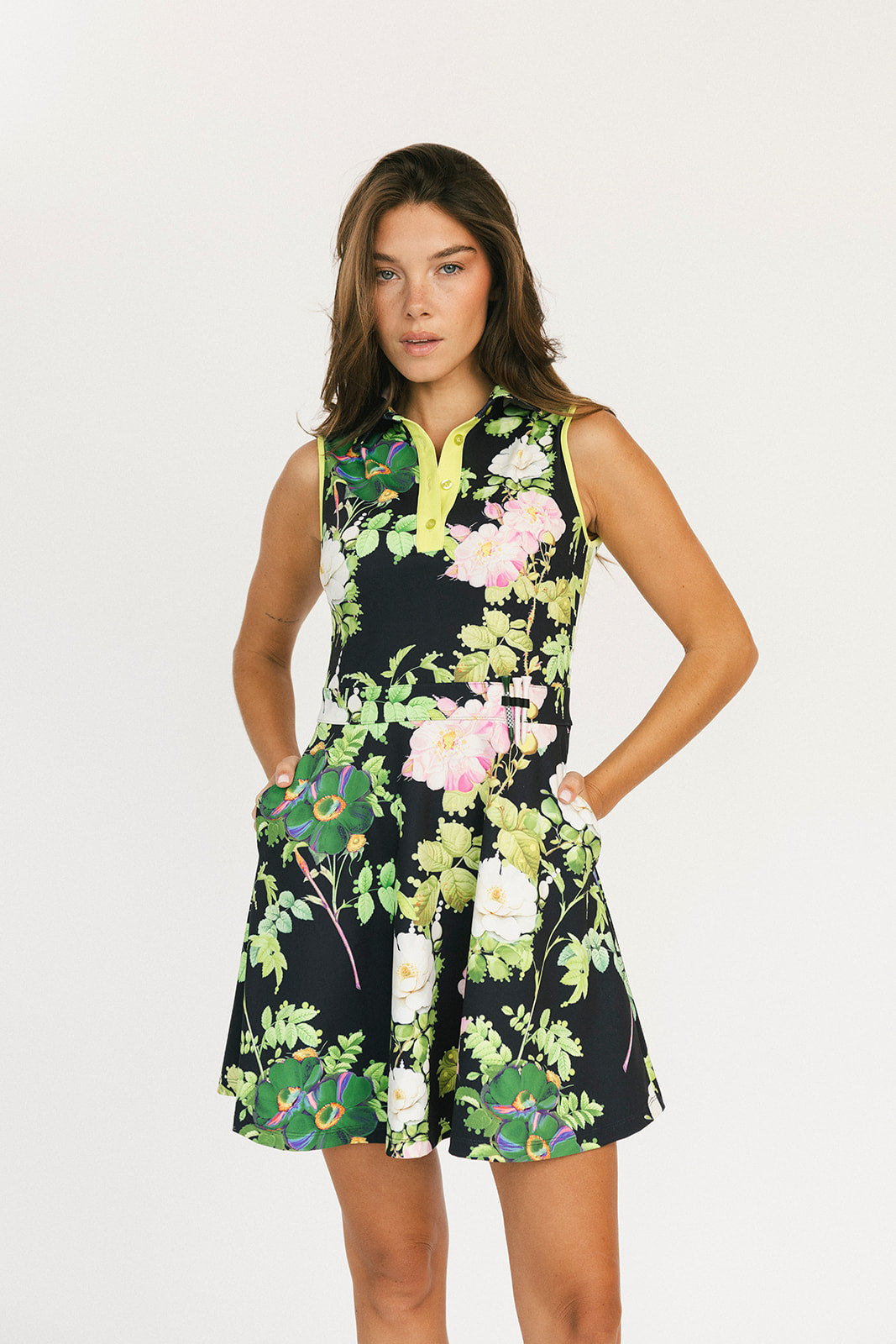 Jordan Dress - Black Floral - XS