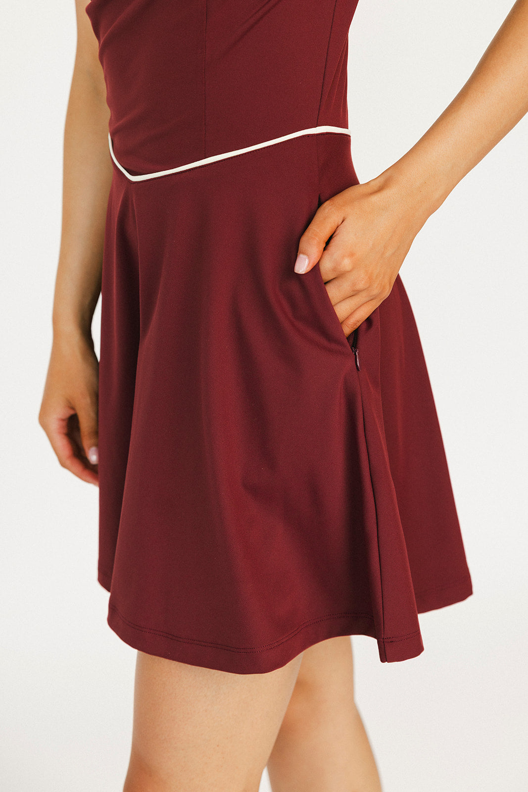 Blaire Dress - Merlot