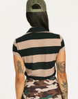Sunshade Polo - Coal Black/Ginger Snap