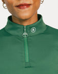 Micky Quarter Zip - Green
