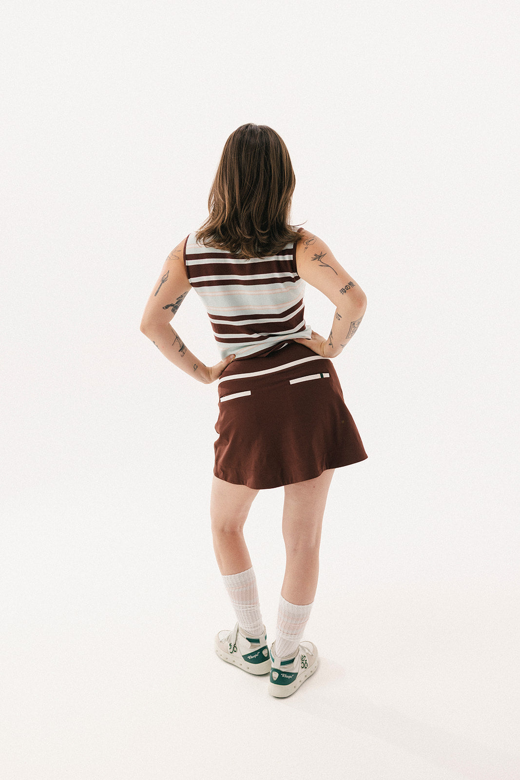 Kendall Skirt - Bourbon