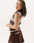 Abigail Polo - Bourbon Stripes