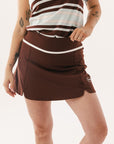 Kendall Skirt - Bourbon