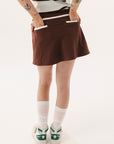 Kendall Skirt - Bourbon