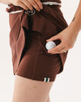 Kendall Skirt - Bourbon