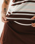 Abigail Polo - Bourbon Stripes