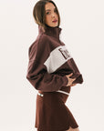 Fore All Zip-Up - Bourbon