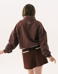 Fore All Zip-Up - Bourbon