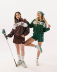 Fore All Zip-Up - Bourbon