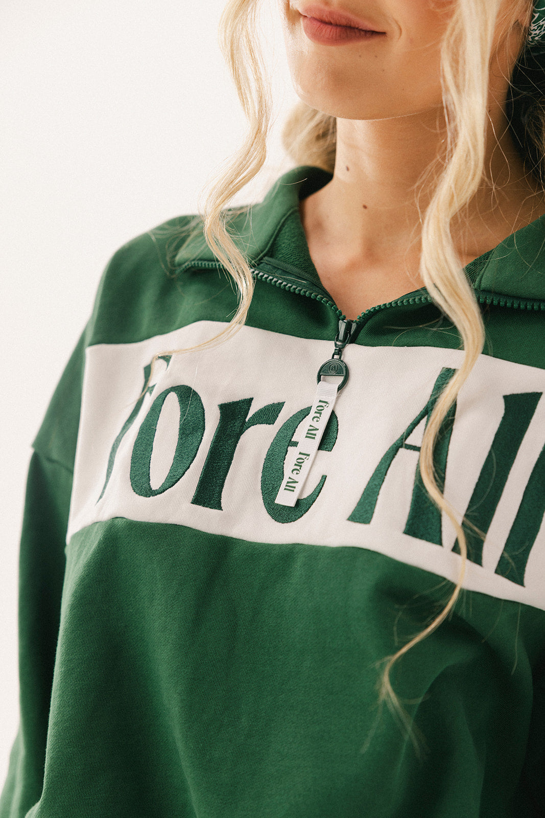 Fore All Zip-Up - Green