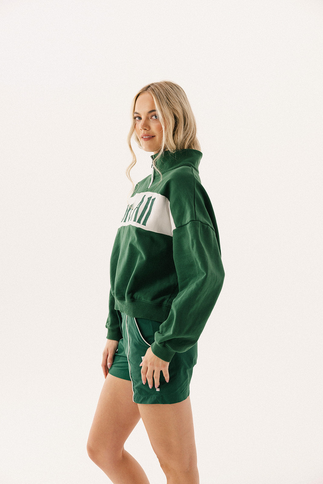 Fore All Zip-Up - Green