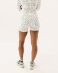 Biddy Shorties - Green Scattered