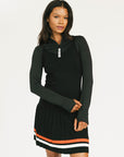 Rosewood Knit Dress - Coal Black