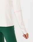 Micky Quarter Zip - White