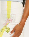 George Skirt - Cloud White