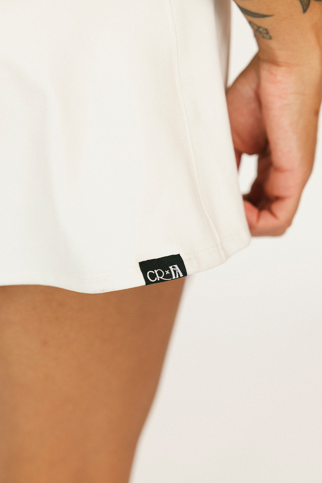 George Skirt - Cloud White