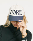Fore Hat - White/Indigo