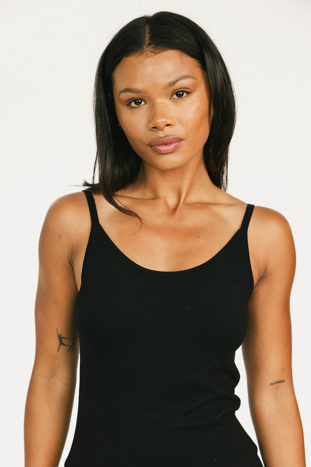 Rosewood Knit Dress - Coal Black
