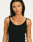 Rosewood Knit Dress - Coal Black