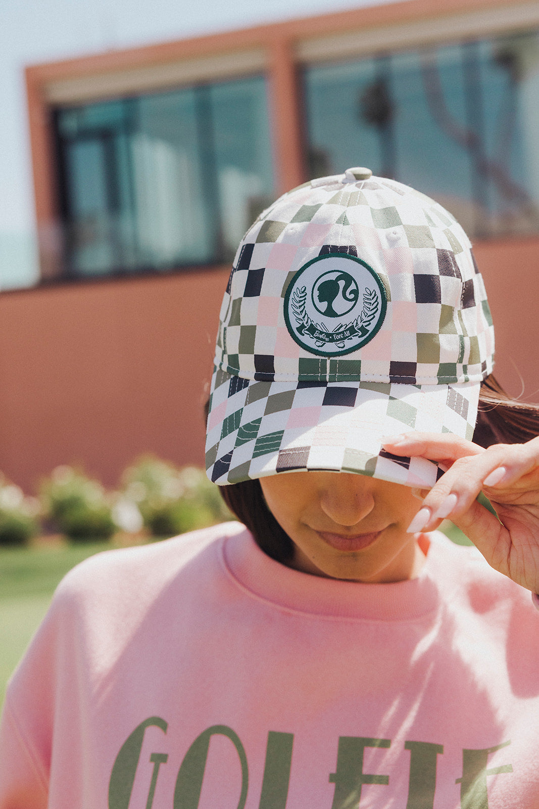Cass Hat - Barbie Checkered