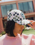 Cass Hat - Barbie Checkered