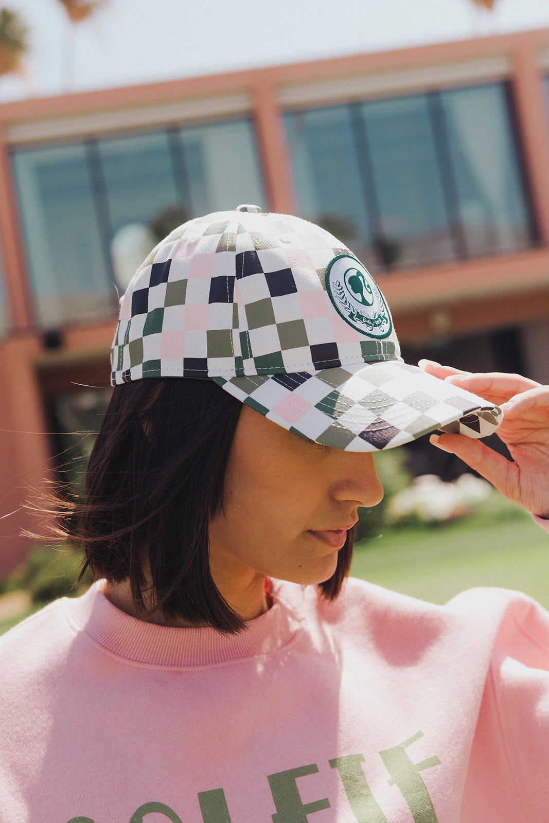 Cass Hat - Barbie Checkered