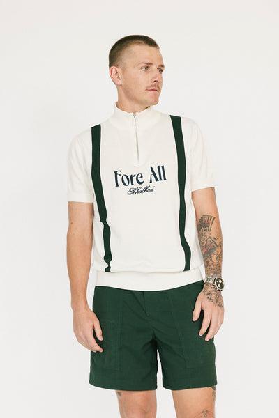 Mens Busan Zip Sweater - Navy
