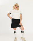 Peony Polo - Cloud White