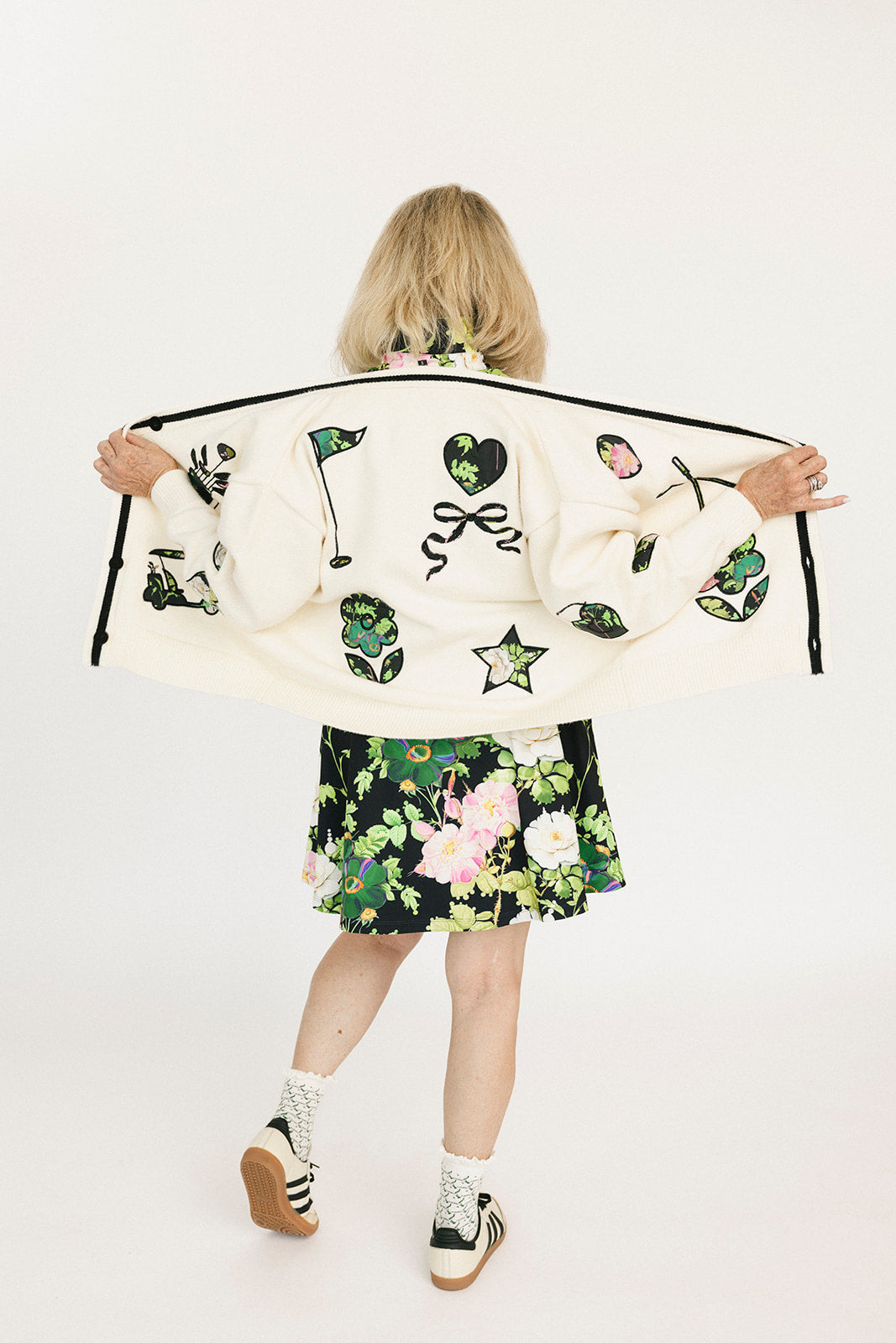 Icon Cardigan - Cloud White