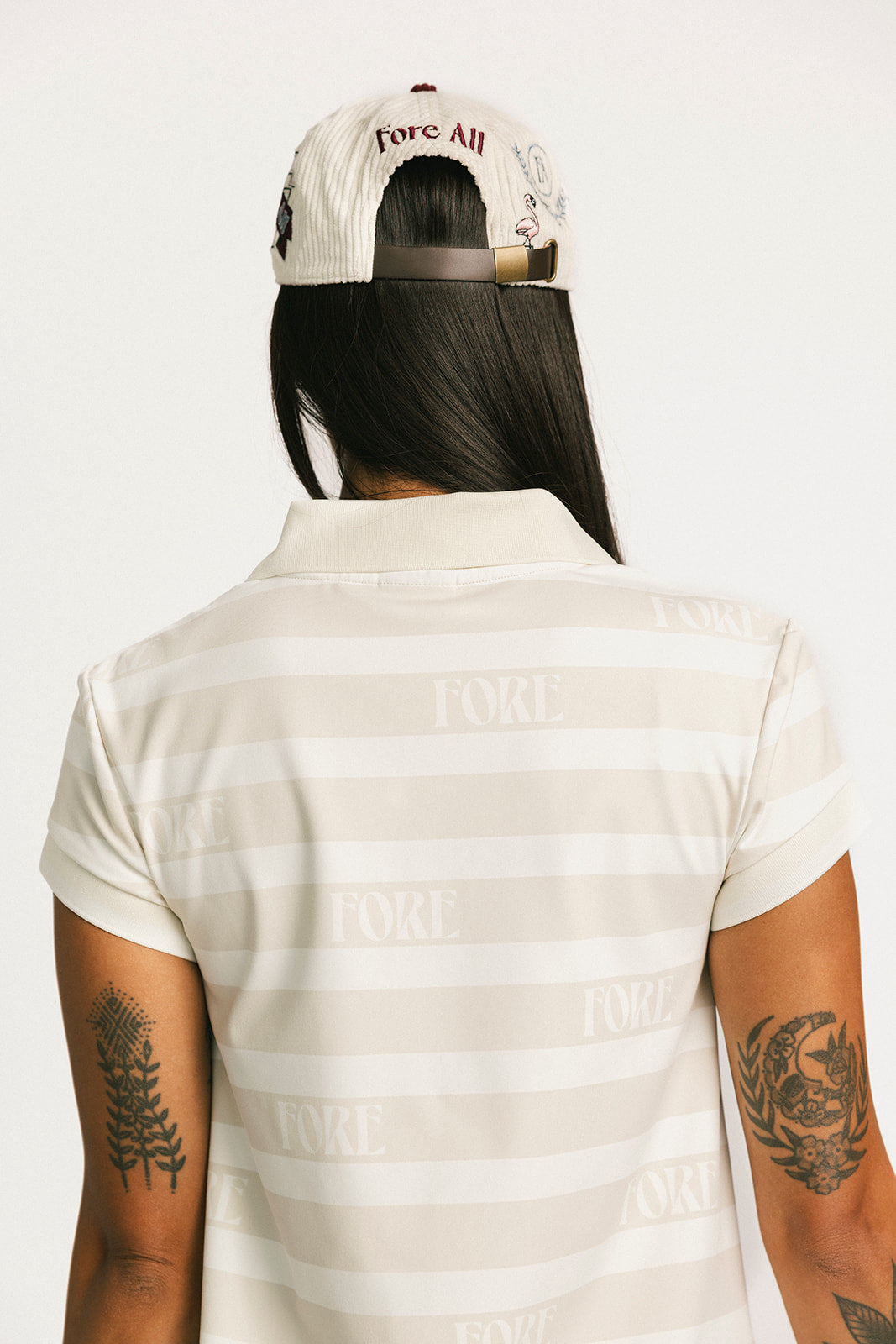 Poppy Dress - Angora/White Fore