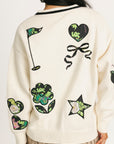 Icon Cardigan - Cloud White