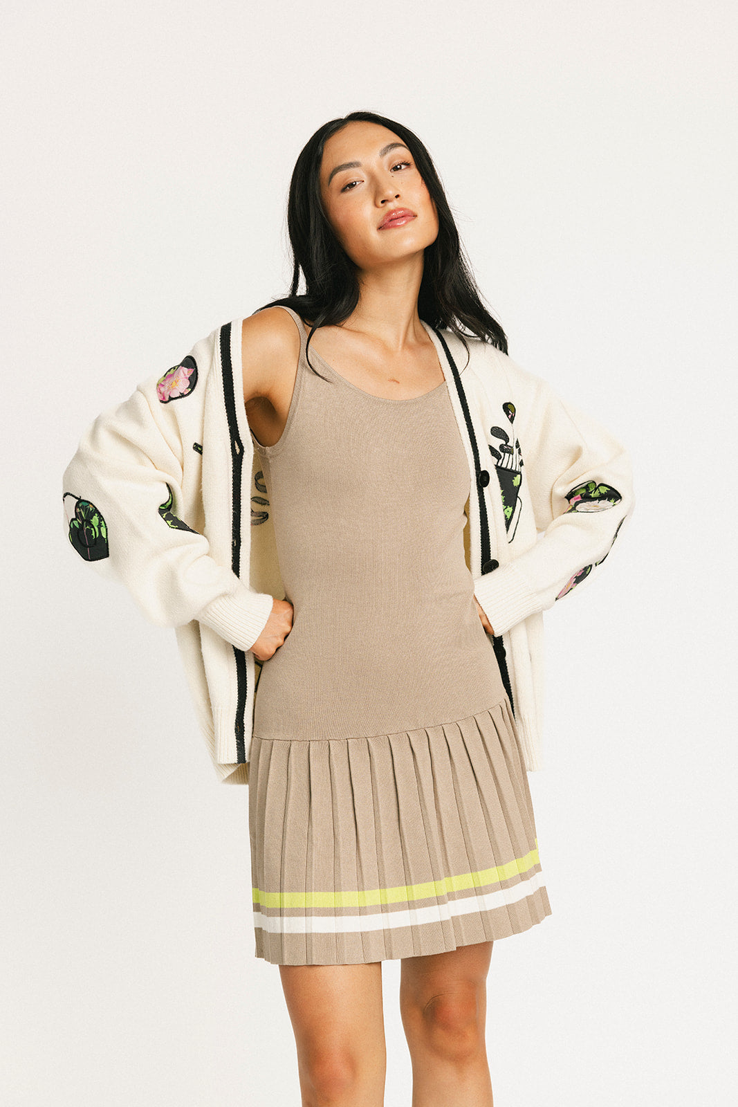 Rosewood Knit Dress - Savannah Tan