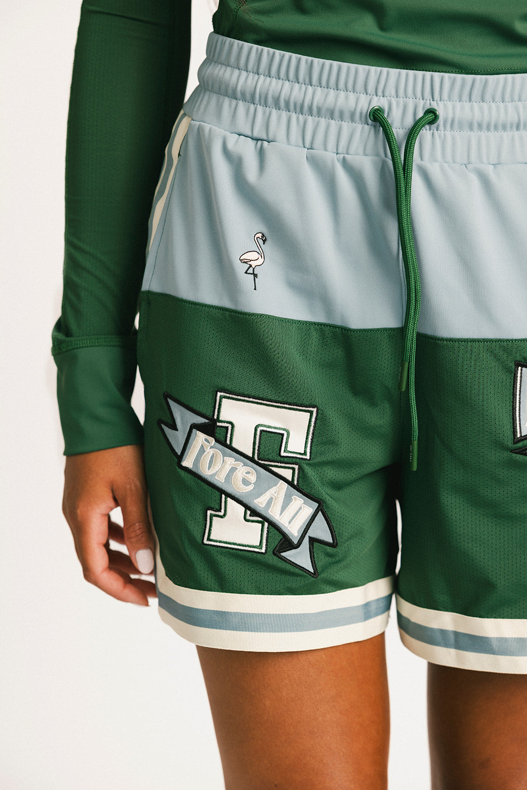 Fletcher Short - Green/Smoke Blue – foreall.com