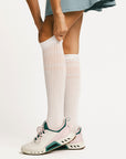 Retro Knee High Sock - Pink