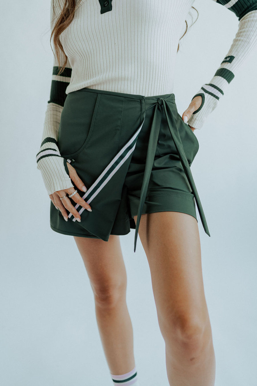 Hamptons Skort Green