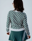 Fore Sweater - Checkered - Green