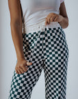 Bronson Pant - Green Checkered