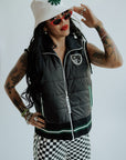 Mother Puffer Vest Black