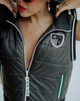 Mother Puffer Vest Black