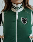 Mother Puffer Vest Green