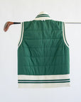 Mother Puffer Vest Green