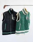 Mother Puffer Vest Green